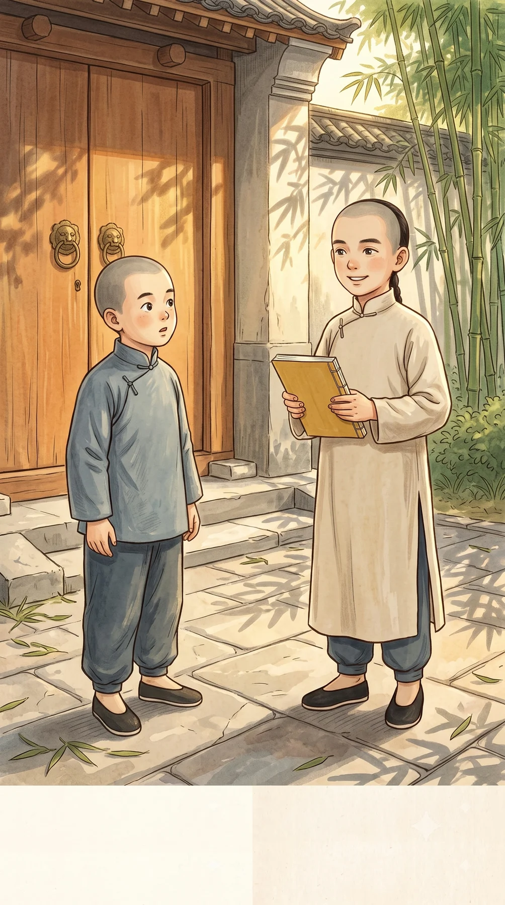 课后同学围绕学习问题交流