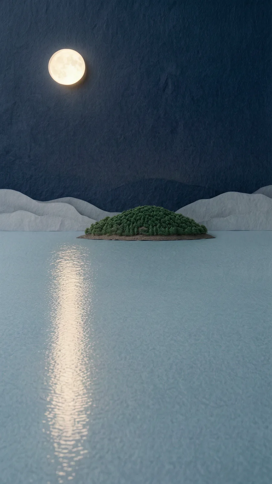《望洞庭》课文配图
